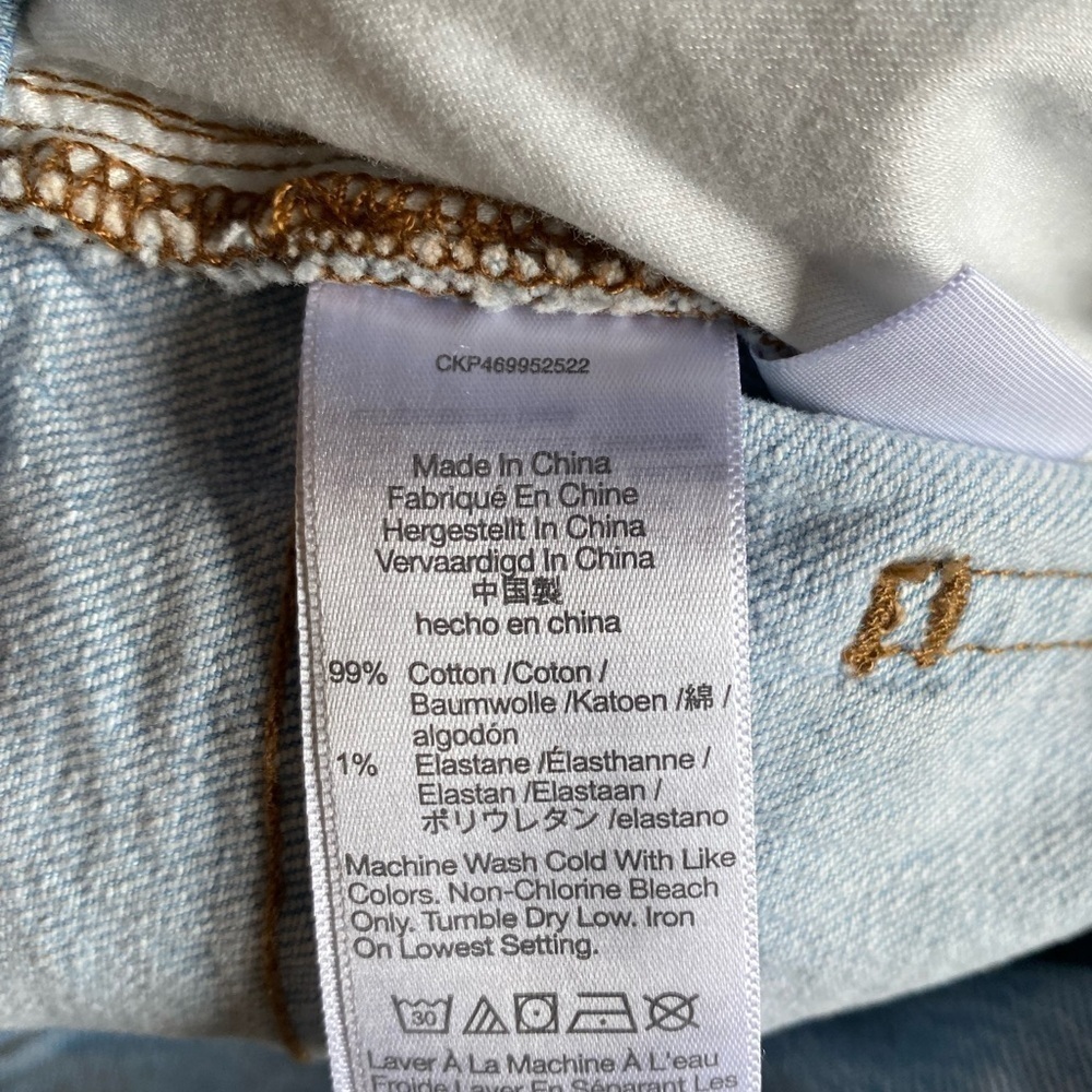 Madewell The Perfect Vintage Straight Distressed Jeans 27 A22 - Picture 13 of 13